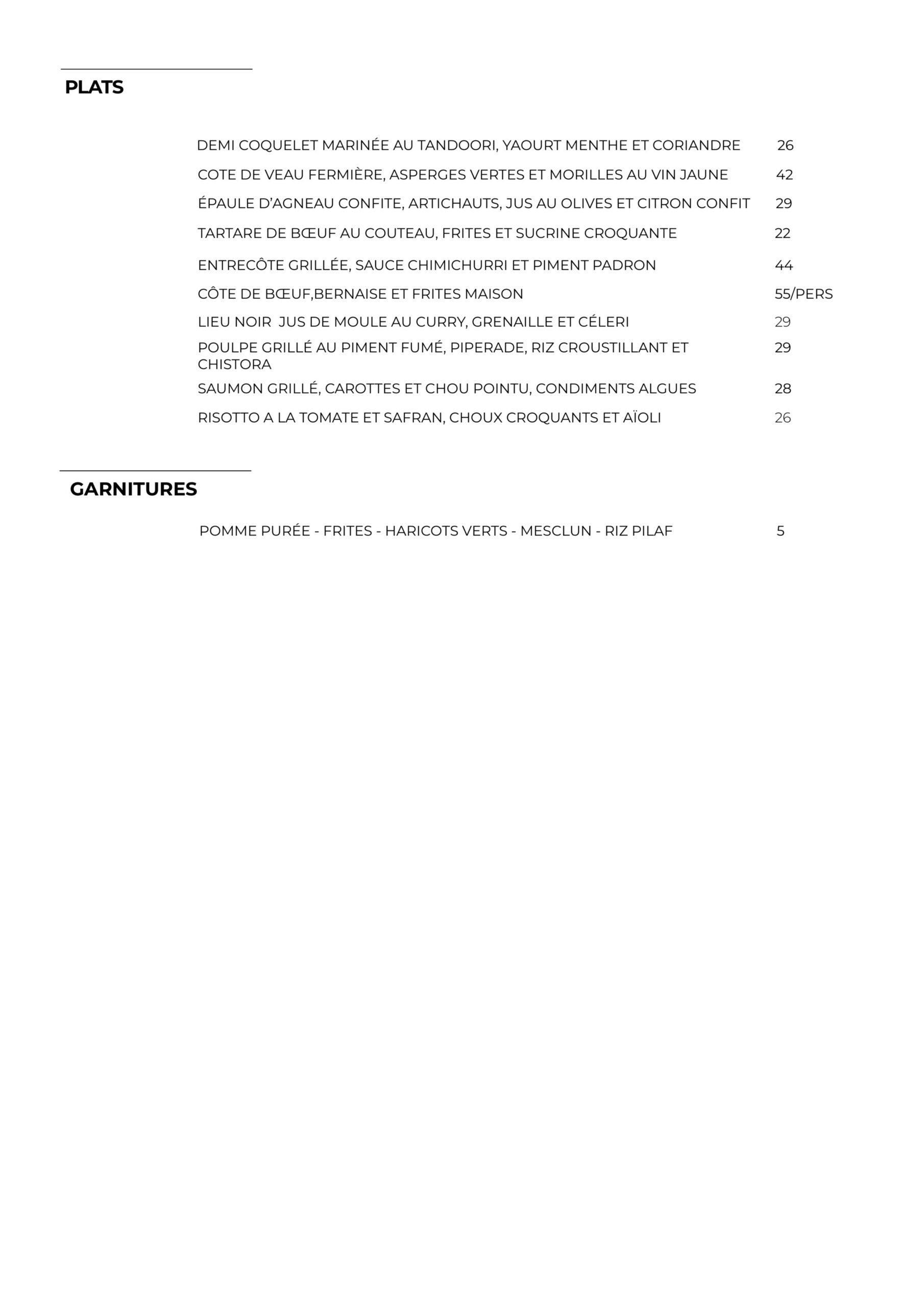 Le Menu- Brasserie Philippe_3